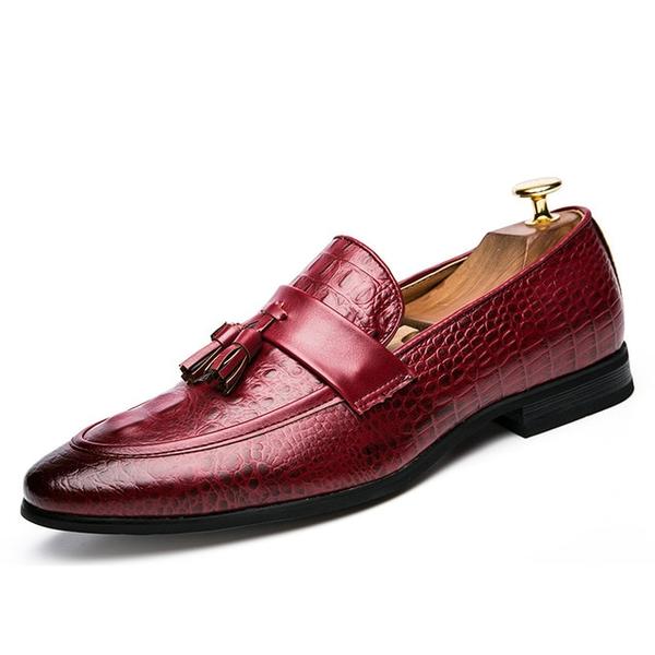 Luxury Italian Leather Tassel Loafers