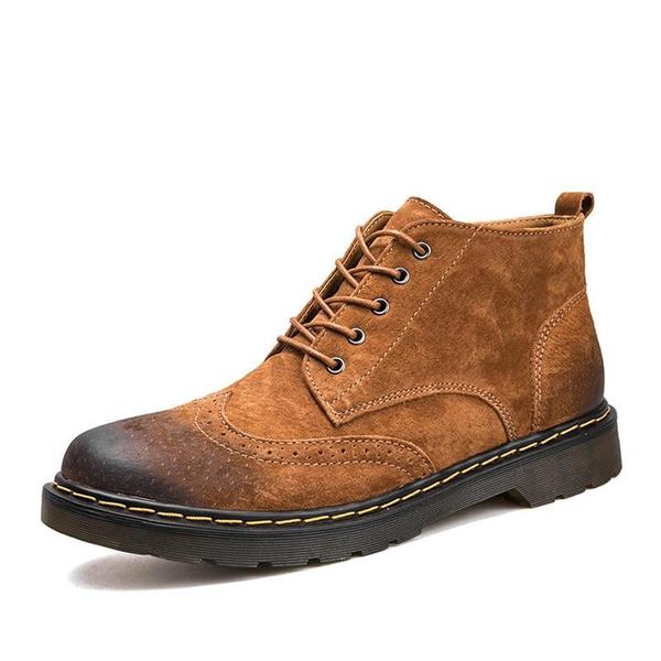 Vintage Genuine Leather Winter Boots - 3 Colors
